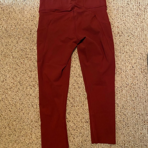 Lululemon fast and free high rise crop size 4 - Picture 6 of 6